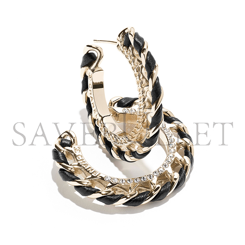 CHANEL HOOP EARRINGS ABG724